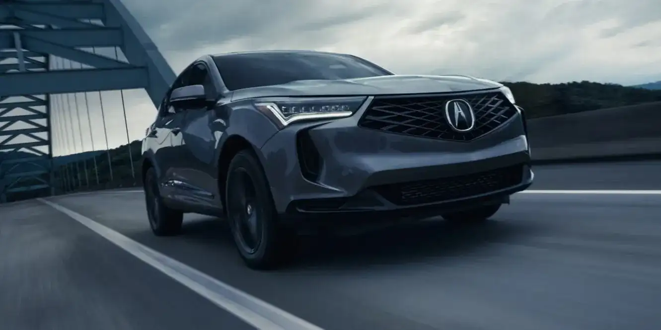 A dynamic image of the 2026 Acura RDX.