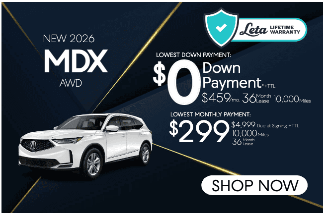 2026 Acura MDX AWD