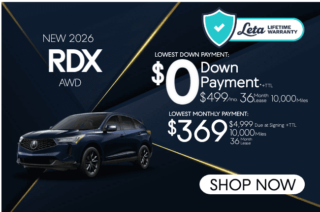 2026 Acura RDX AWD