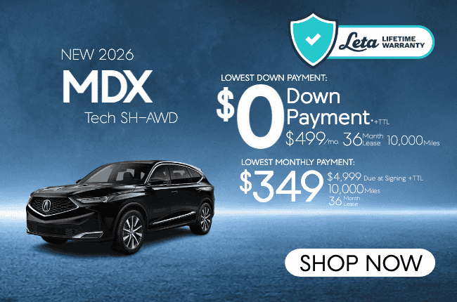 2026 Acura MDX Tech AWD