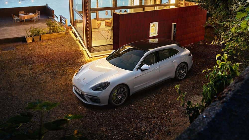 2020 Porsche Panamera Parked