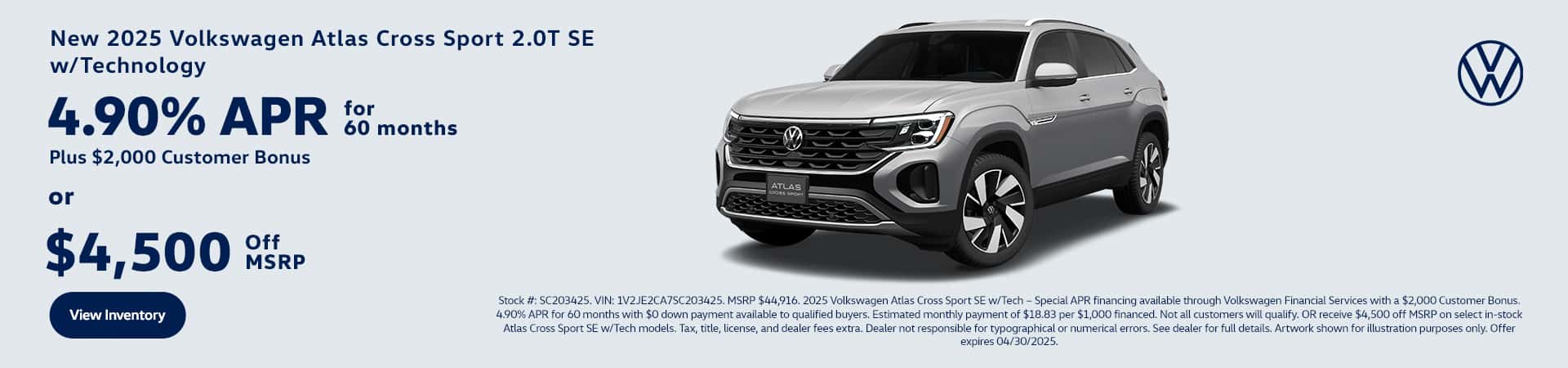 2-Volkswagen_WebBanner_Atlas-Cross-Sport-2.0T-SE_1920x450