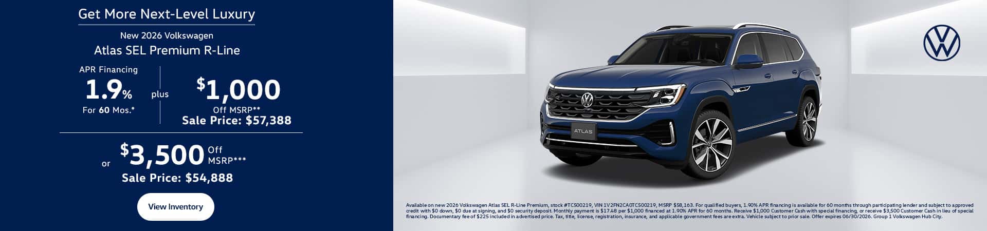 Atlas SEL Premium R-Line