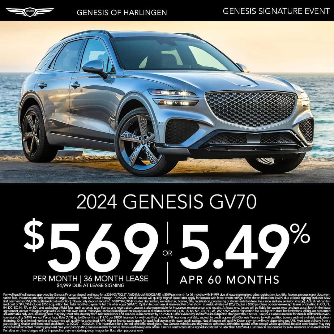 Genesis Gv70 Lease Deals Collection Of 20 Videos & 94 Images
