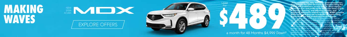 New 2026 Acura MDX 