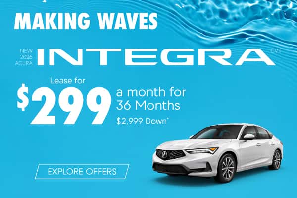 New 2026 Acura Integra CVT