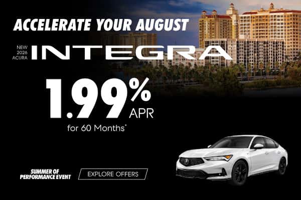 New 2026 Acura Integra