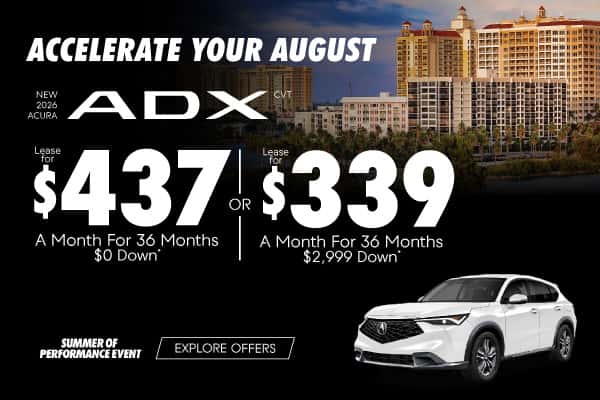 New 2026 Acura ADX CVT