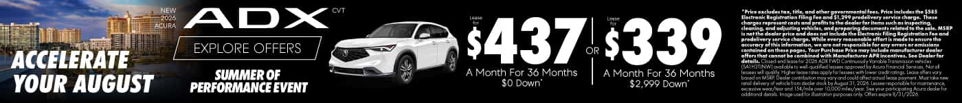 New 2026 Acura ADX CVT 