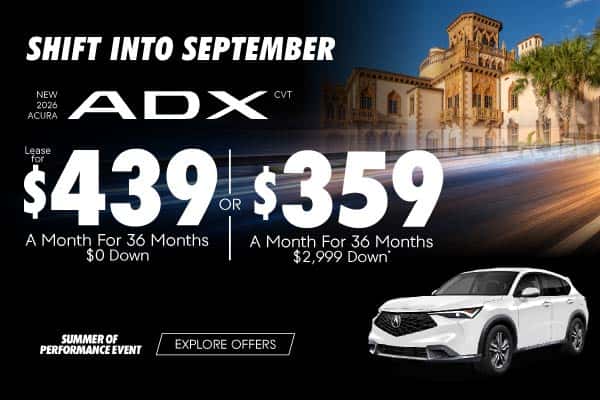 New 2026 Acura ADX CVT