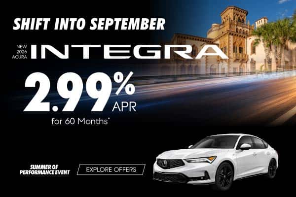 New 2026 Acura Integra 
