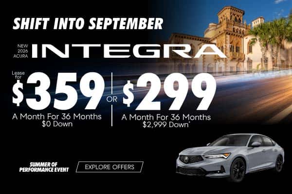 New 2026 Acura Integra CVT