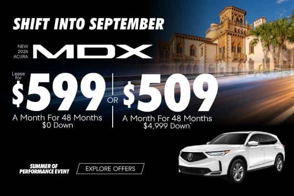 New 2026 Acura MDX 
