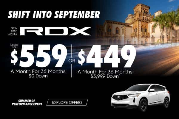 New 2026 Acura RDX 