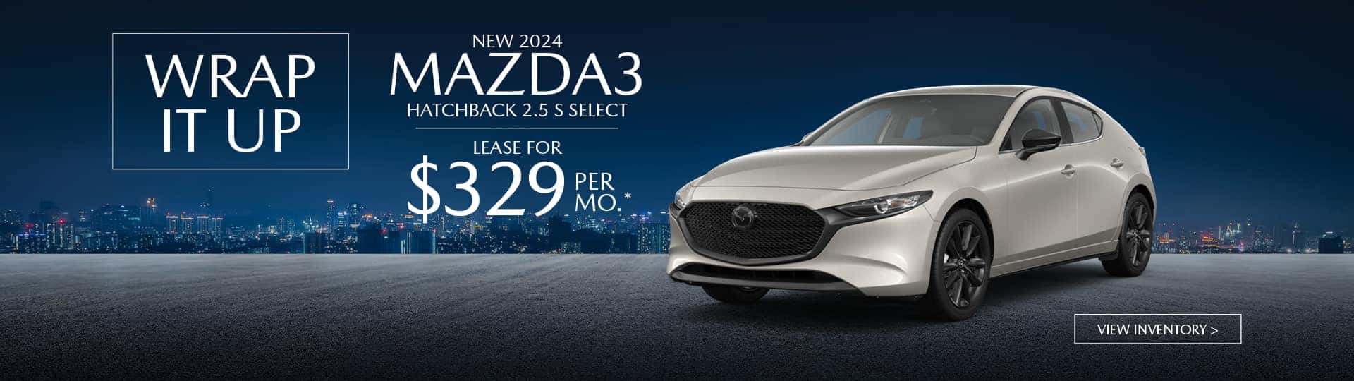 New 2024 Mazda3 Hatchback