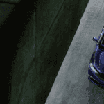 Honda Civic aerial view