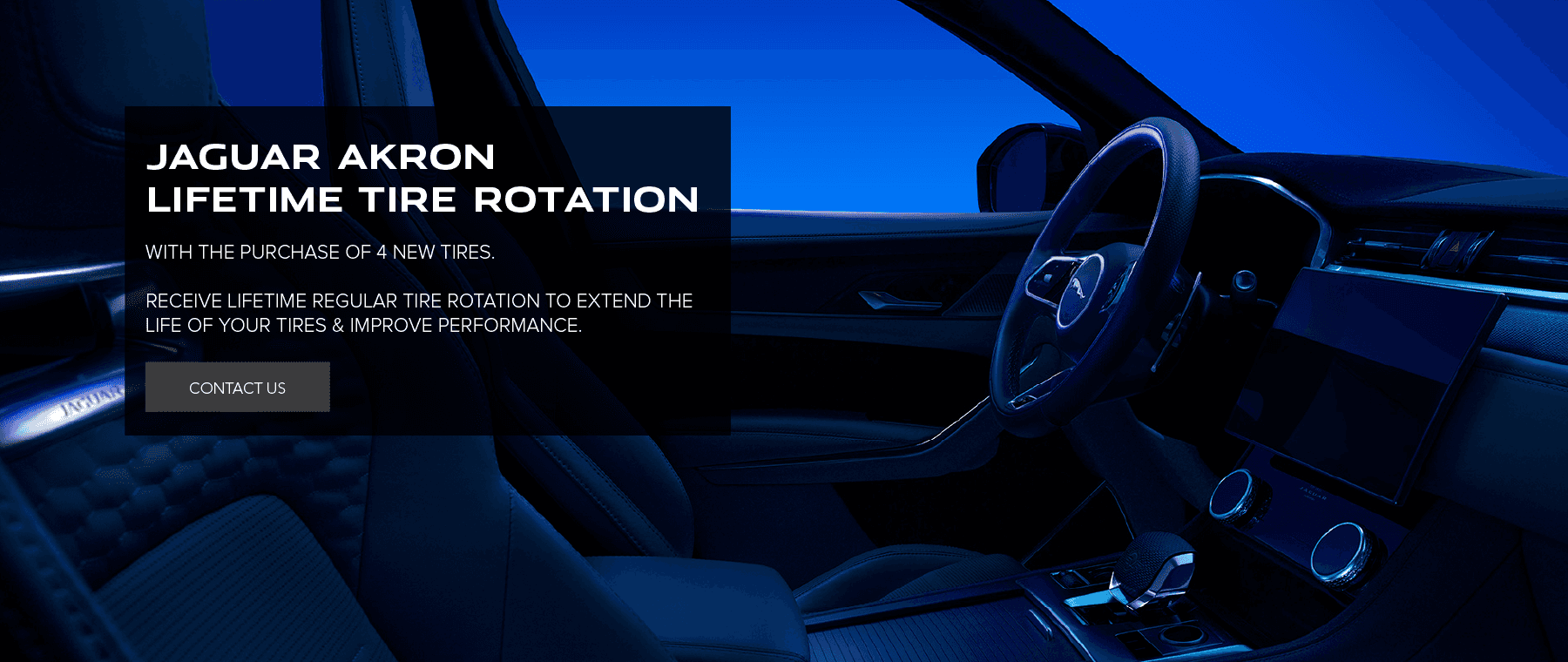 FREE TIRE ROTATION WITH PURCHASE OF 4 NEW TIRES
