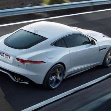 2019 jaguar f type r in yulong white with optional features fitted