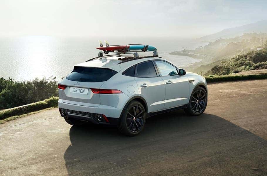 2019 Jaguar E-PACE cargo on top
