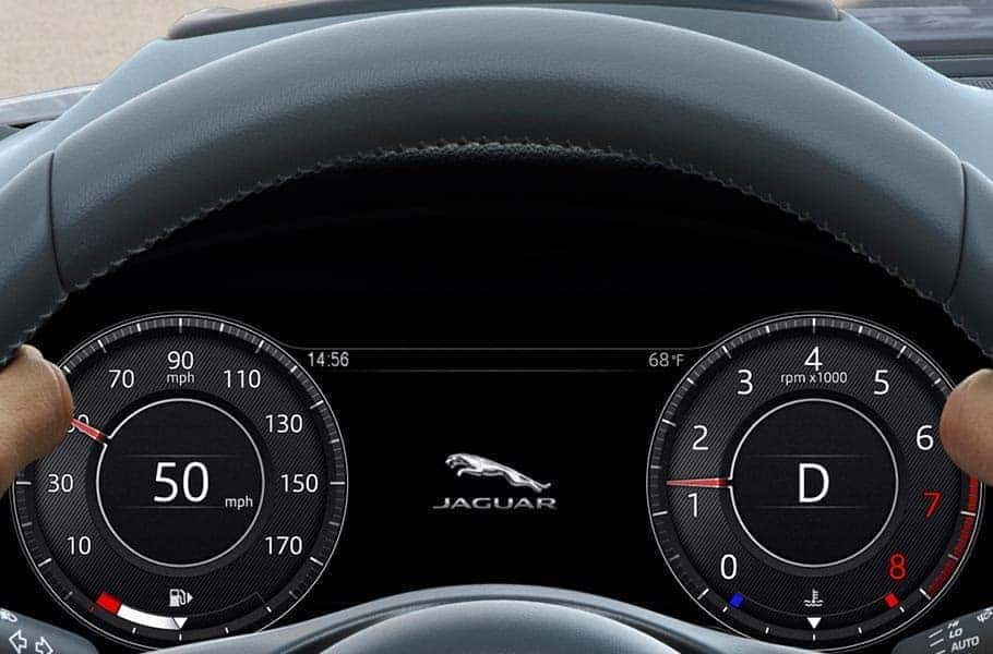 2019 Jaguar E-PACE steering wheel