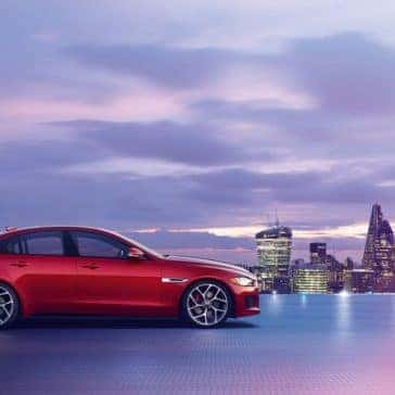2019 Jaguar XE profile view