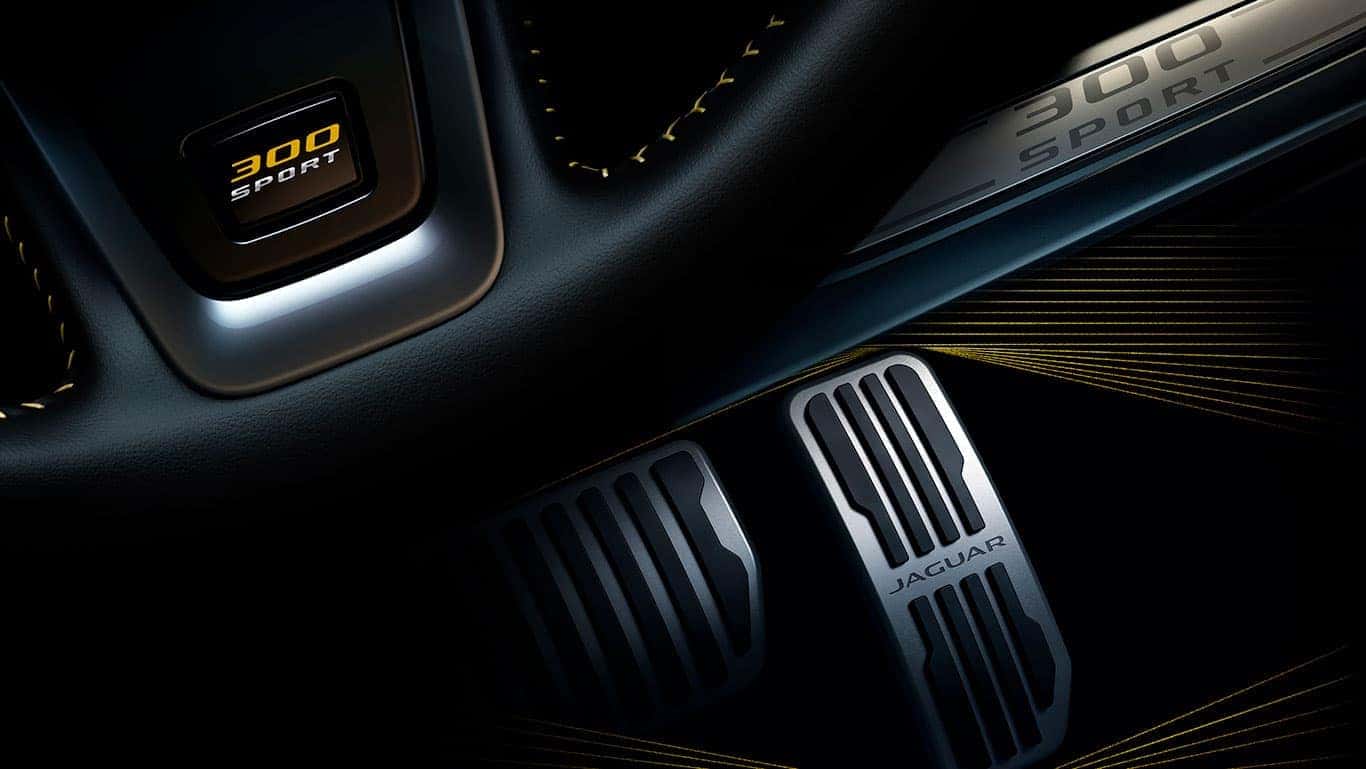 2019 Jaguar XE pedals