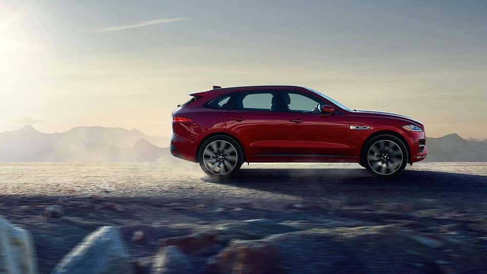 2020 Jaguar F-Pace Side View