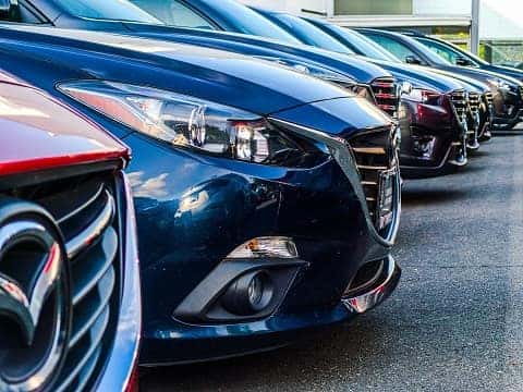 cars parked at a used car dealership in cape girardeau, mo