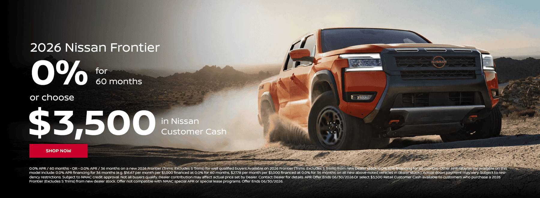 2026 Nissan Frontier
