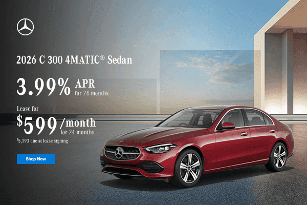 2026 C 300 4MATIC© Sedan