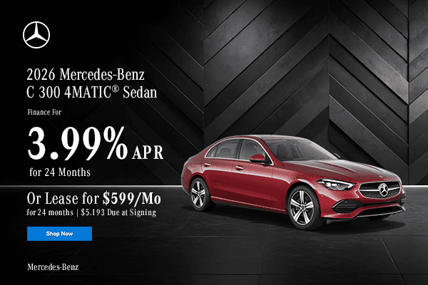 2026 C 300 4MATIC Sedan