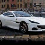 White Ferrari Portofino M