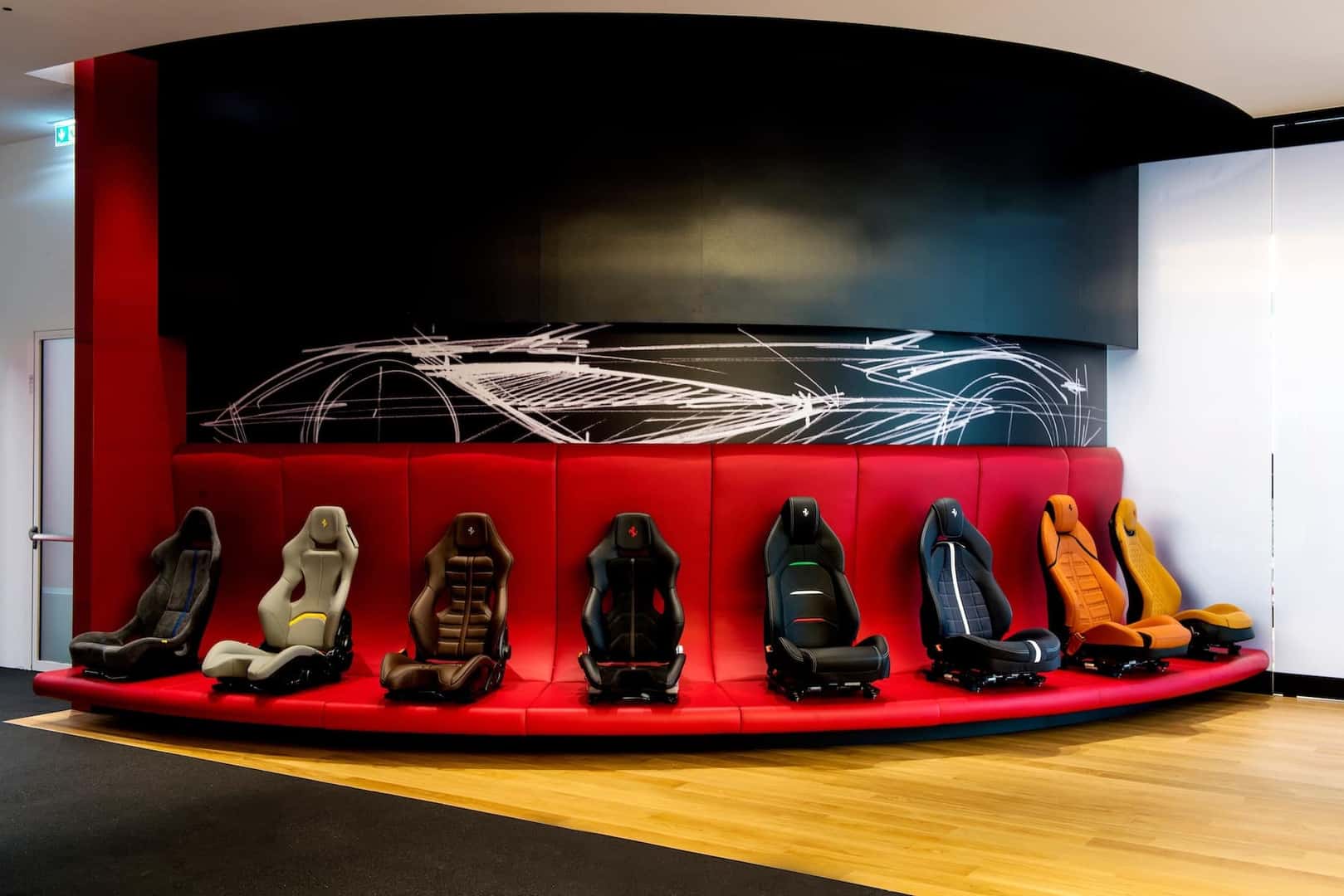 Ferrari seating customization
