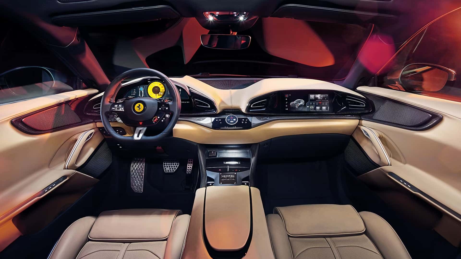 Ferrari interior