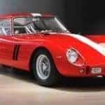 Red classic Ferrari