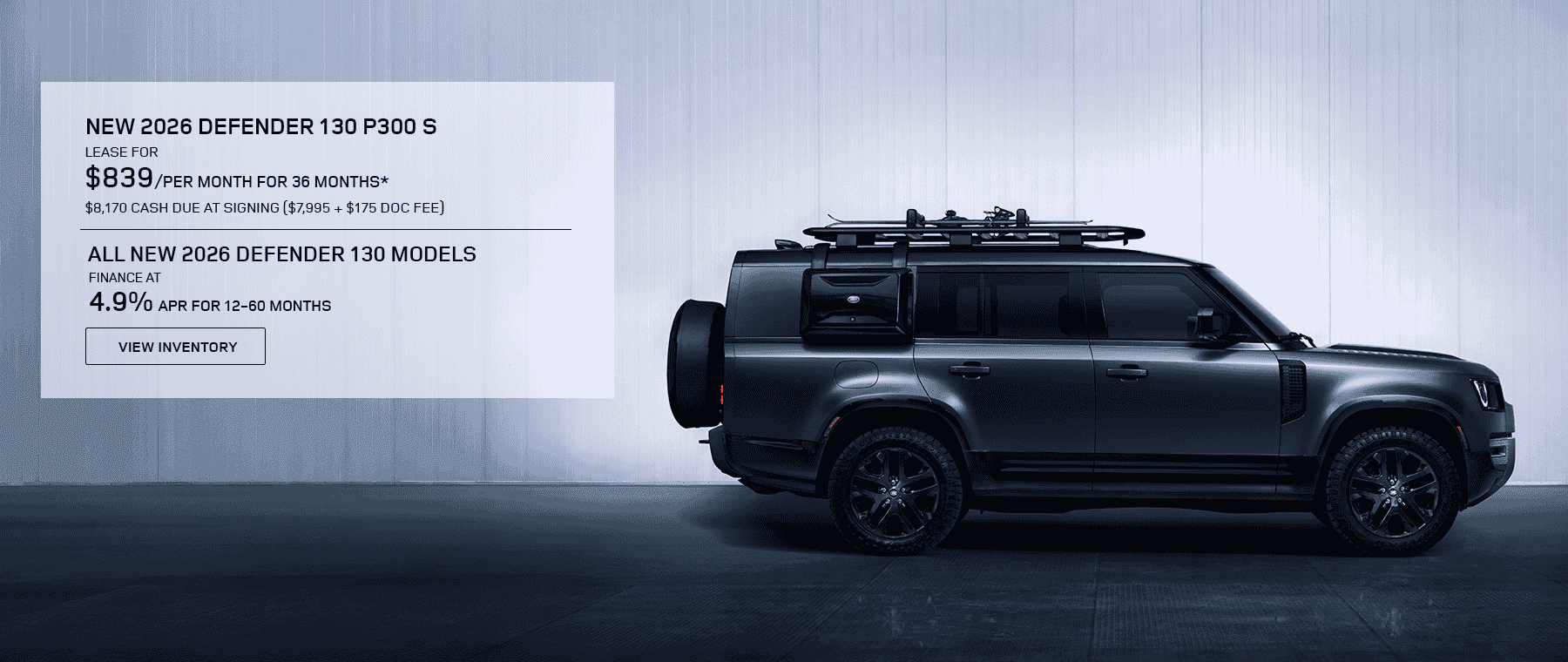 Defender 130 National Offer
