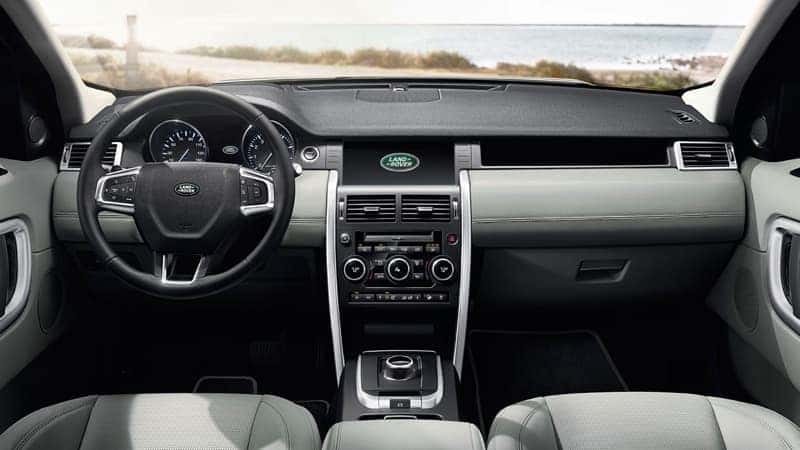 2019 Land Rover Discovery Sport front interior