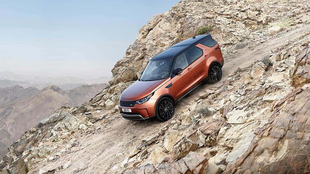 2019 Land Rover Discovery off-roading