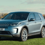 2020 Discovery Sport towing flatbed trailer
