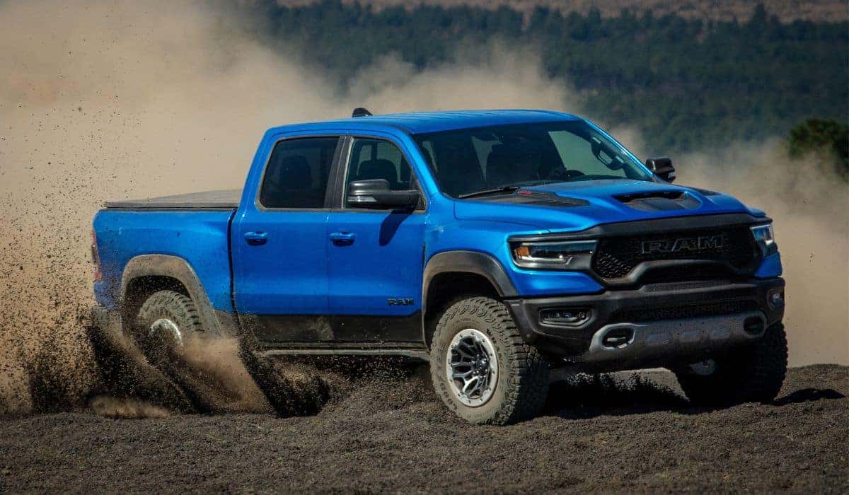 2024 Ram 1500 TRX off roading
