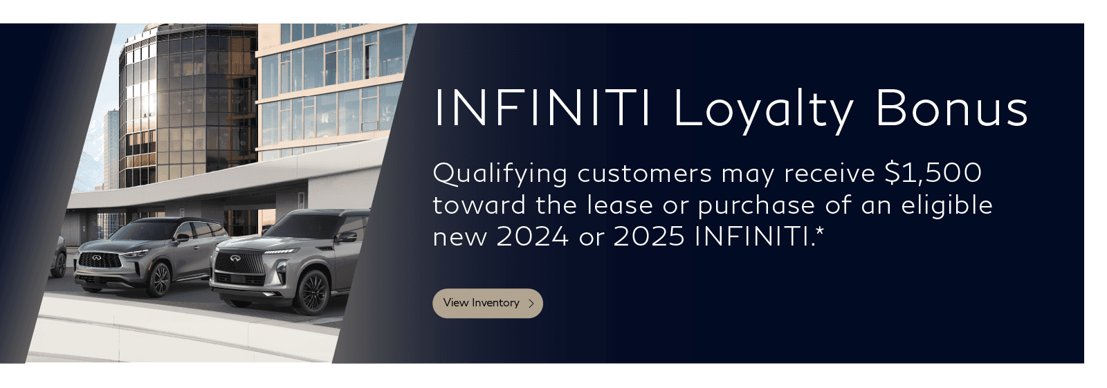 SD INFINITI Loyalty Bonus