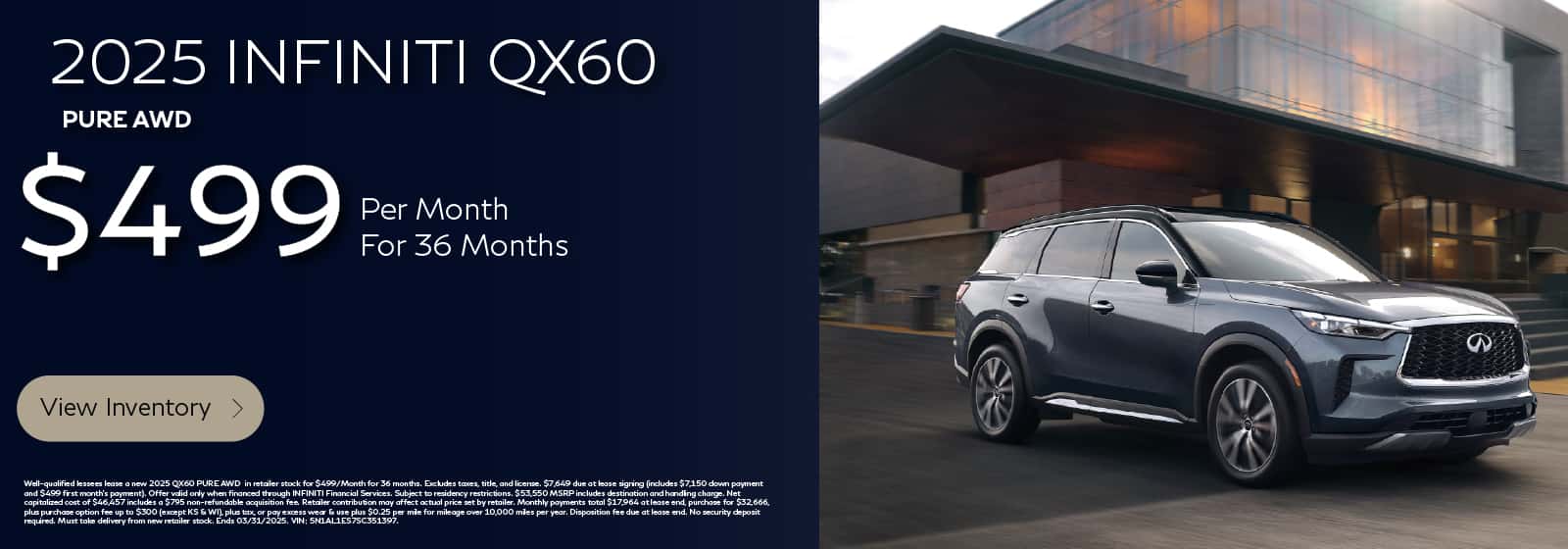 SD 2025 INFINITI QX60 AWD