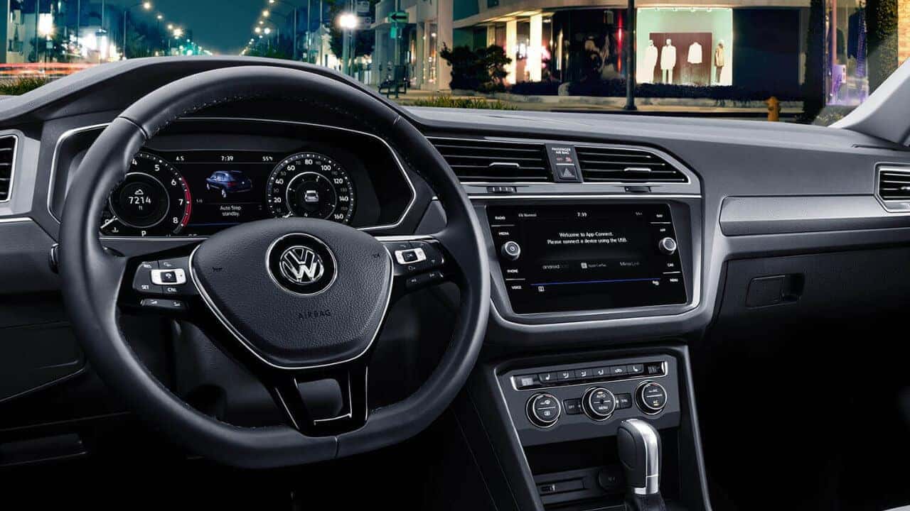 2019 Volkswagen Tiguan Interior Dimensions Infotainment