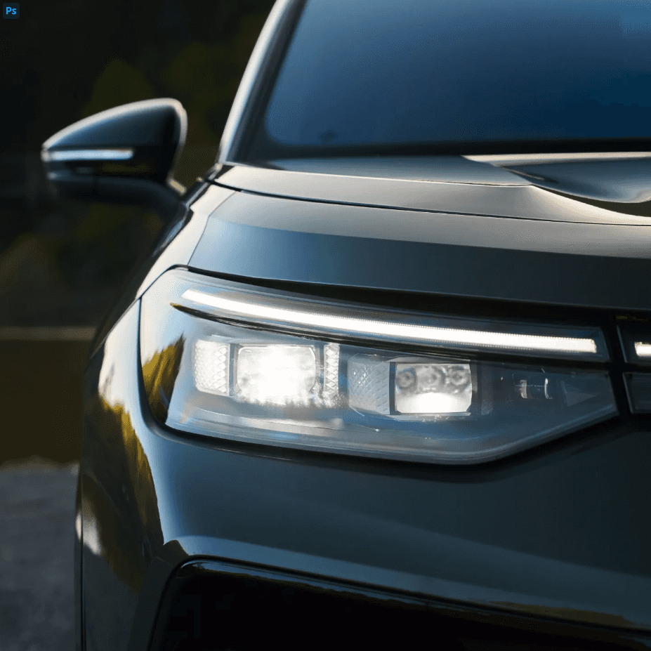 2026 Volkswagen Tiguan interior showing dashboard, steering wheel, and infotainment display