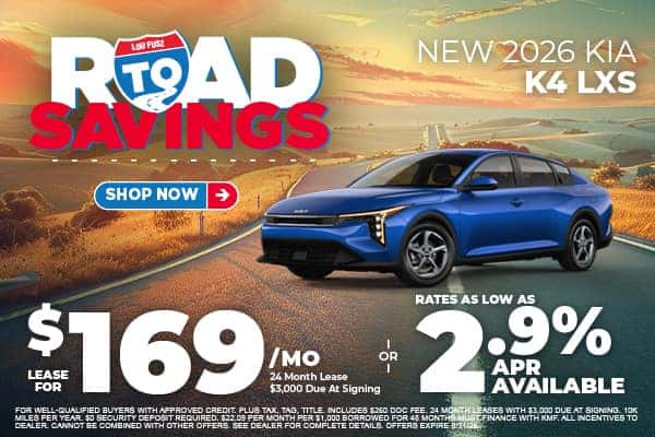 NEW 2026 KIA K4 LXS