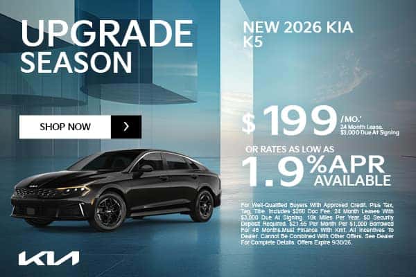New 2026 Kia K5 