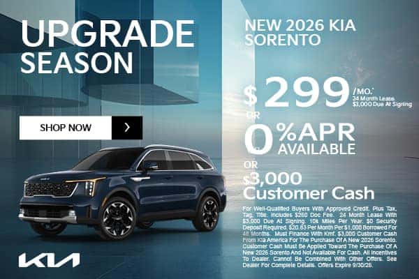 New 2026 Kia Sorento