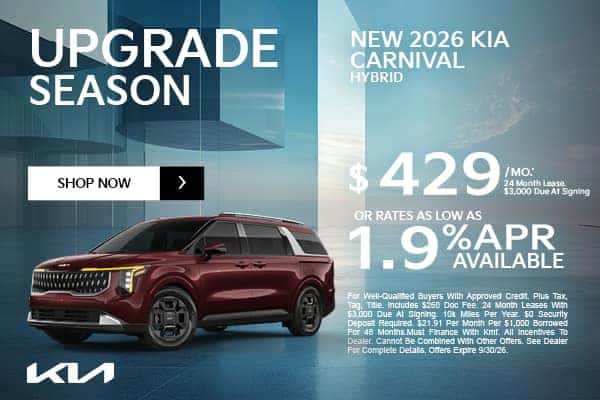 New 2026 Kia Carnival Hybrid