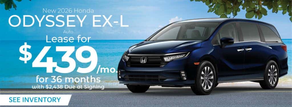 New 2026 Honda Odyssey