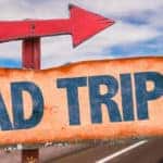Road trip sign